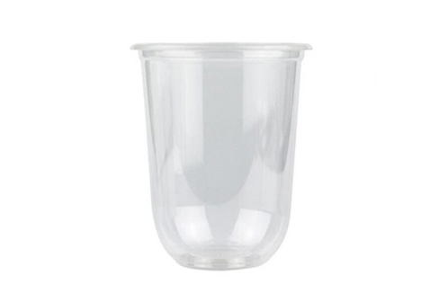 כוס שתייה 16OZ U שקופה 