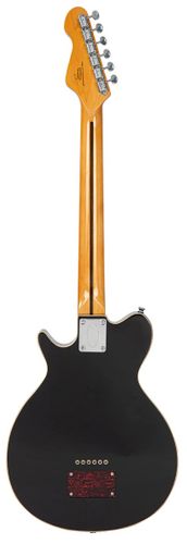 זוית נוספת Vintage REVO Series 'Vision' Electric Guitar ~ Boulevard Black_rear