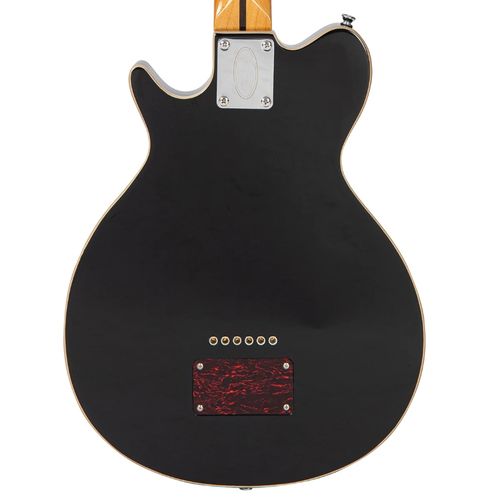 זוית נוספת Vintage REVO Series 'Vision' Electric Guitar ~ Boulevard Black