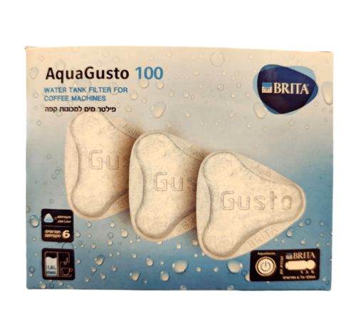 מארז 3 כריות ריכוך מים בריטה 100 -  BRITA AquaGusto