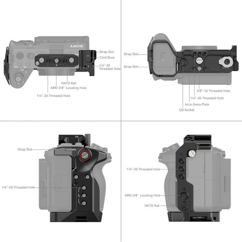 כלוב ייעודי למצלמות Smallrig 4183 Sony FX3/FX30