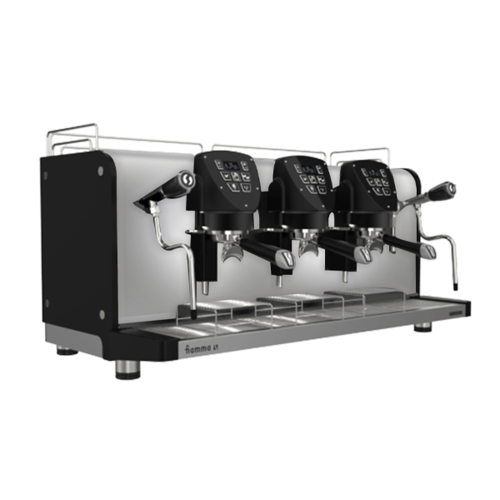 מכונת אספרסו פיאמה 3 ראשים שחורה - Fiamma Vela 3 Dual 