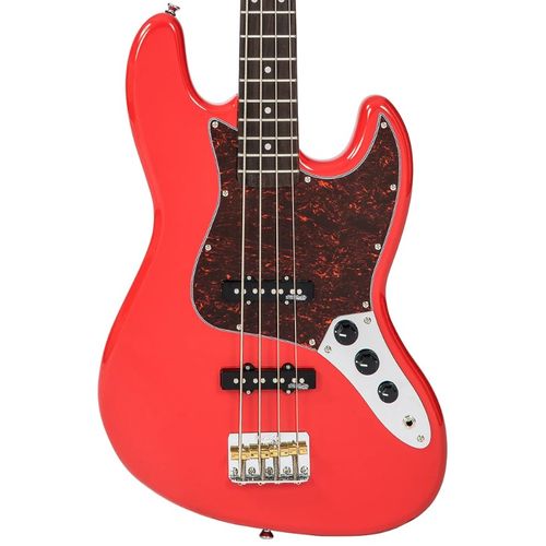 זוית נוספת Vintage VJ74 ReIssued Bass ~ Firenza Red