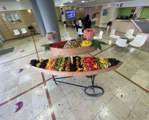 קיאק פירות דו קומתי גדול