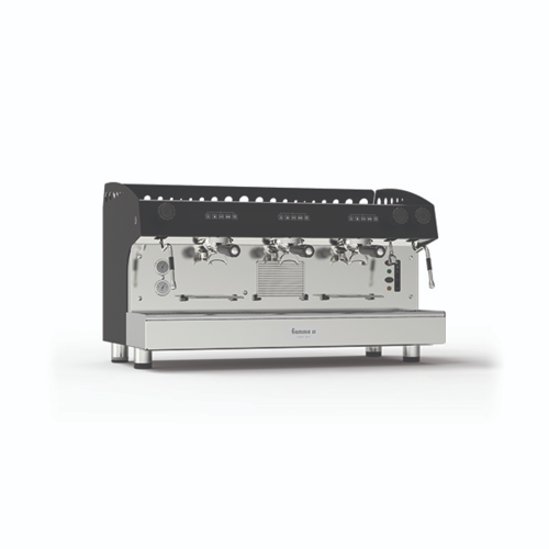 מכונת אספרסו פיאמה 3 ראשים שחורה - Fiamma Caravel 3 CV 