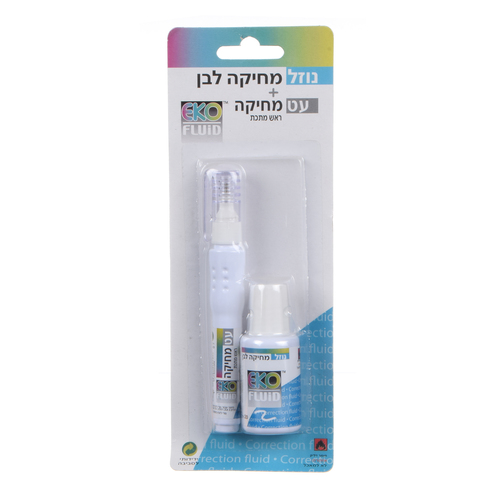 טיפקס בקבוק +עט