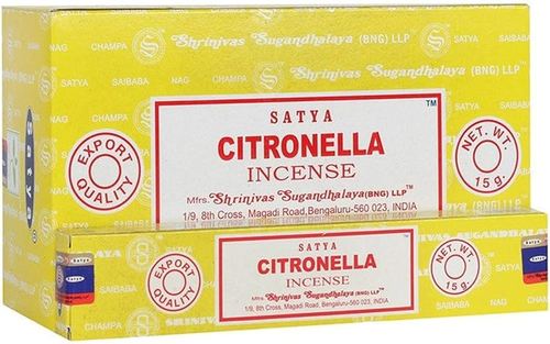 חבילת קטורת סאטיה בריח ציטרונלה - SATYA CITRONELLA PACK
