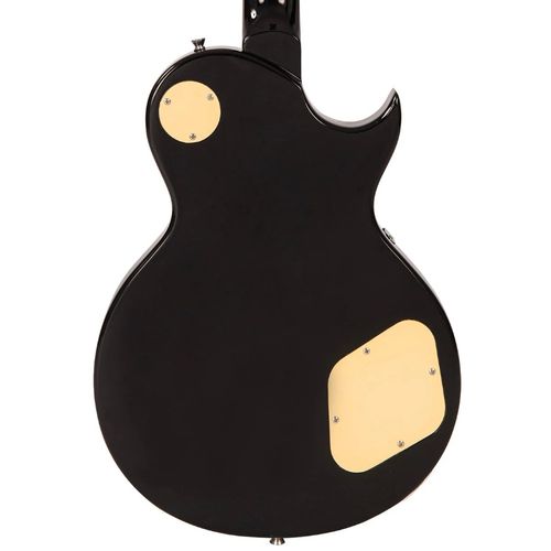 זוית נוספת Vintage V10 Coaster Series Electric Guitar ~ Left Hand Boulevard Black