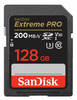 כרטיס זיכרון Sandisk Extreme Pro SD 128GB