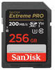 כרטיס זיכרון Sandisk Extreme Pro SD 256GB
