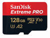 כרטיס זיכרון Sandisk Extreme Pro MicroSD 128GB