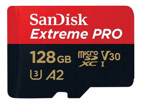 כרטיס זיכרון Sandisk Extreme Pro MicroSD 128GB