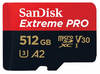 כרטיס זיכרון Sandisk Extreme Pro MicroSD 512GB