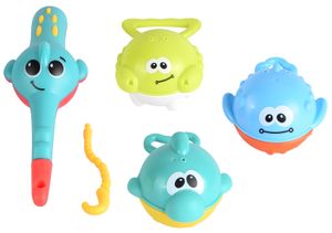 משחק אמבטיה חכה עם דגים