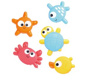 משחק אמבטיה 5 דמויות נצמדות