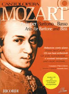 ספר תווים Mozart: Arias for Baritone and Bass