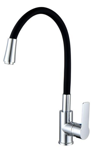 ברז פרח 900A-BL DUCK פיה שחורה אקווילה