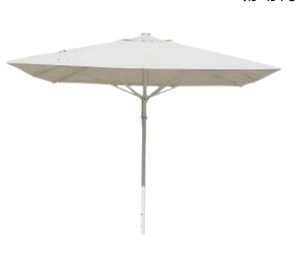 שמשייה מרובעת מקצועית 5*5 דגם AGP-500X500-B