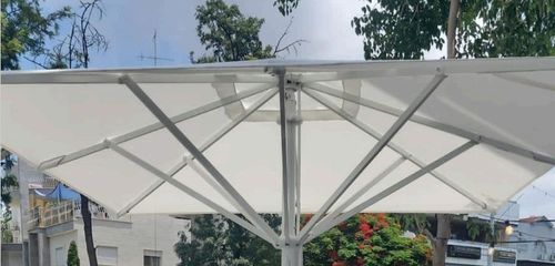 שמשייה מרובעת מקצועית 5*5 דגם AGP-500X500-B