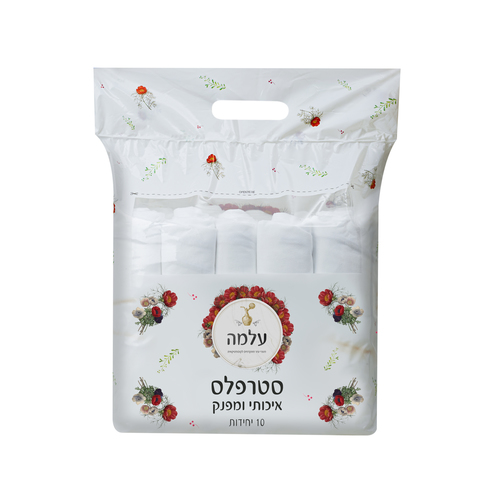 סטרפלס חד פעמי בצבע לבן 