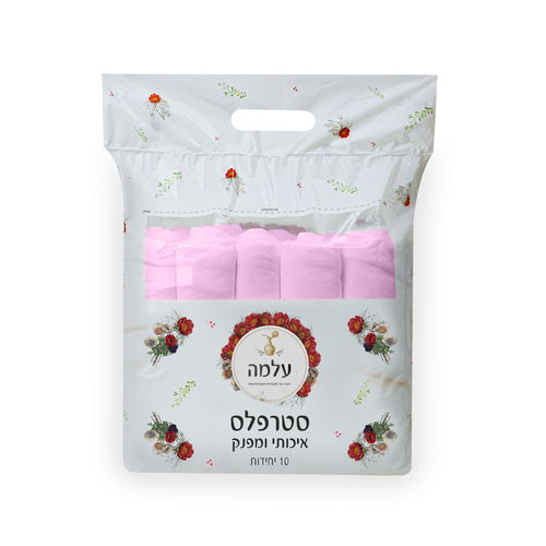 סטרפלס חד פעמי בצבע ורוד