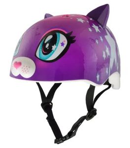 קסדת ילדים בעיצוב 3D עם פתחי אוורור לגיל 5+ - סטאר קיטי