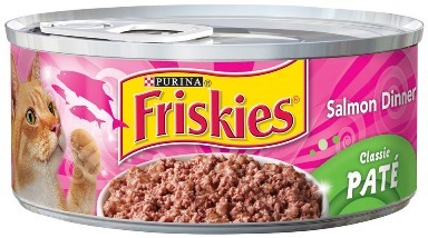 פריסקיז שימורים לחתולים פטה סלמון Friskies Salmon
