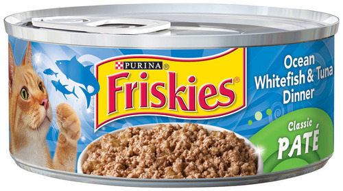 פריסקיז שימורים לחתולים דגי אוקינוס וטונה Friskies TUNA