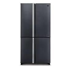 מקרר 4 דלתות מקפיא תחתון 578 ליטר נטו Sharp SJ-8950-SL - גימור נירוסטה מושחרת אחריות ע"י היבואן הרשמי שארפ