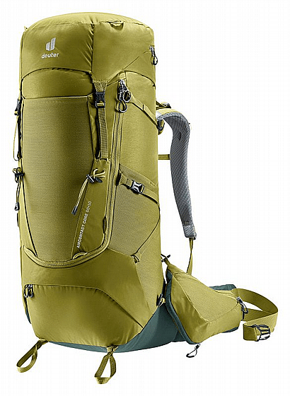 תרמיל מסע - Deuter Aircontact Core 60+10 - ירוק