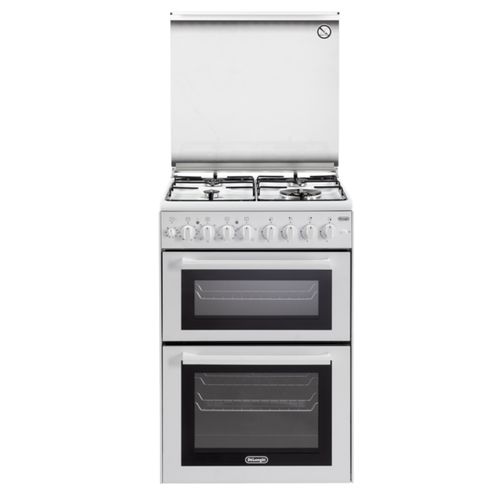 תנור משולב גז דו תאי DELONGHI DCS12ED צבע לבן