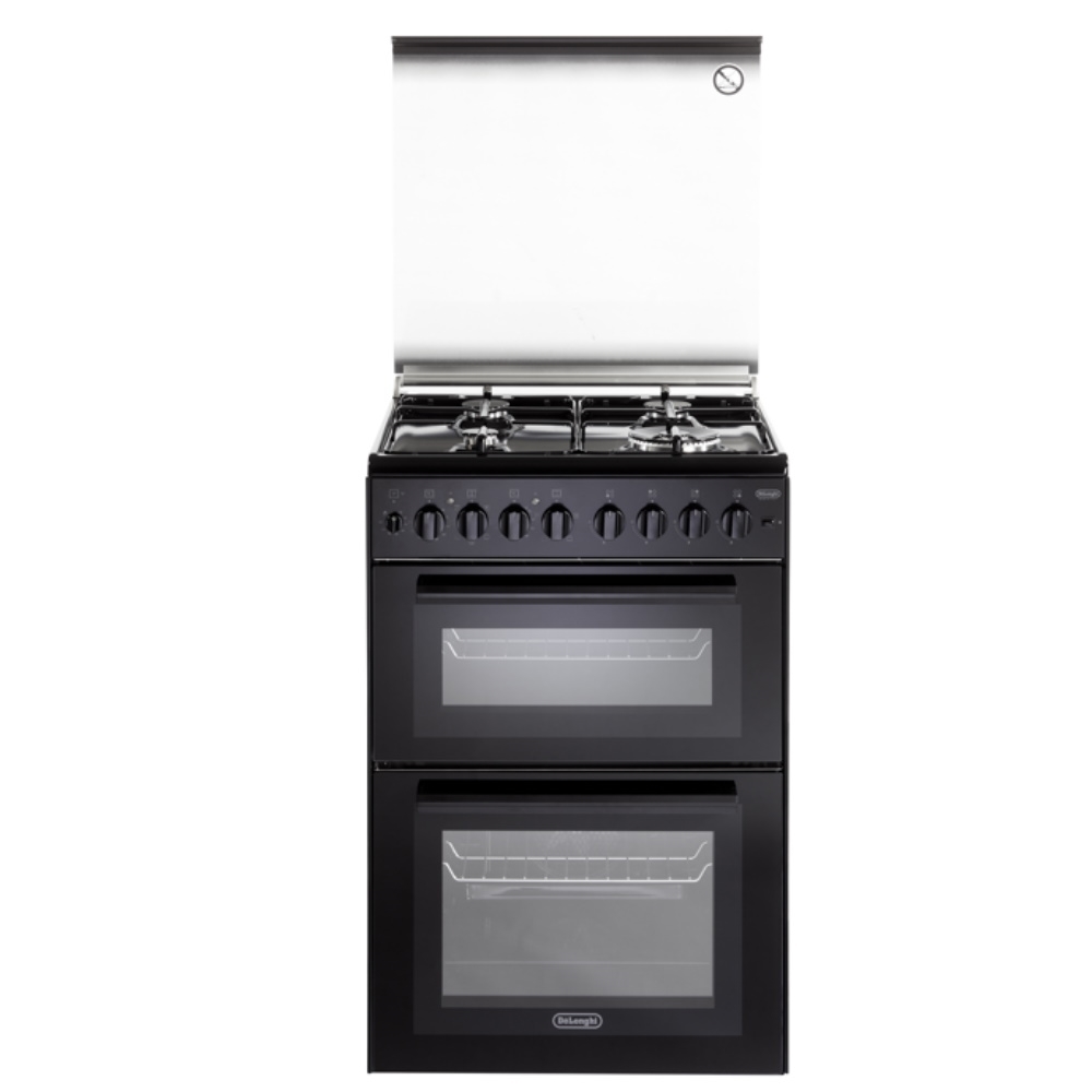 תנור משולב גז דו תאי DELONGHI DCS12ED צבע שחור
