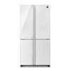 מקרר 4 דלתות 611 ליטר Sharp SJ-8841-WH זכוכית לבנה שארפ