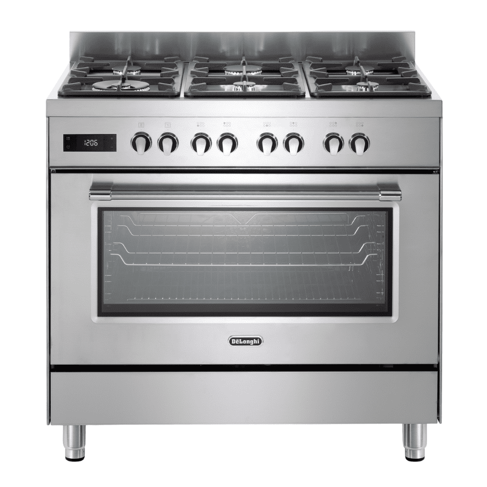 תנור משולב כיריים 90 ס"מ 6 להבות Delonghi PRO966MIL