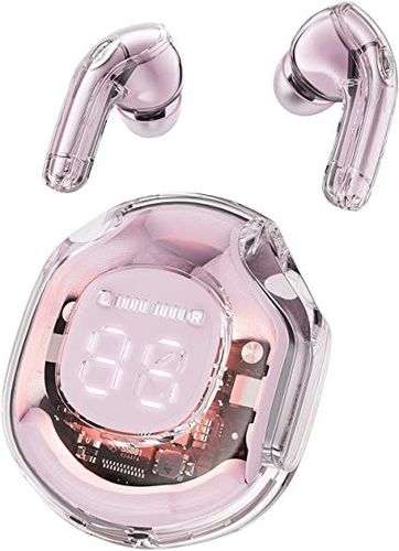 אוזניות Acefast T8 Crystal mint green luetooth earbuds- Blutooth