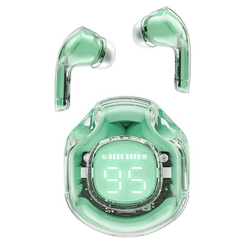 אוזניות Acefast T8 Crystal white moon luetooth earbuds- Blutooth