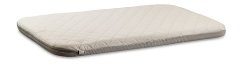 עריסה נצמדת למיטת הורים לוקס LUX עם בדים משודרגים, כילה, משטח אחסון וגלגלים - שחור