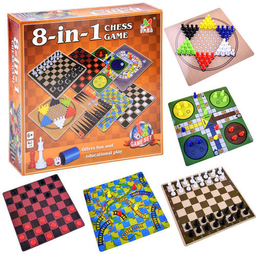 משחק שולחן שחמט 8ב1
