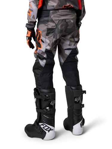 מכנס רכיבה לילדים פוקס 180 כתום / אפור - FOX 180 BNKR YOUTH V23