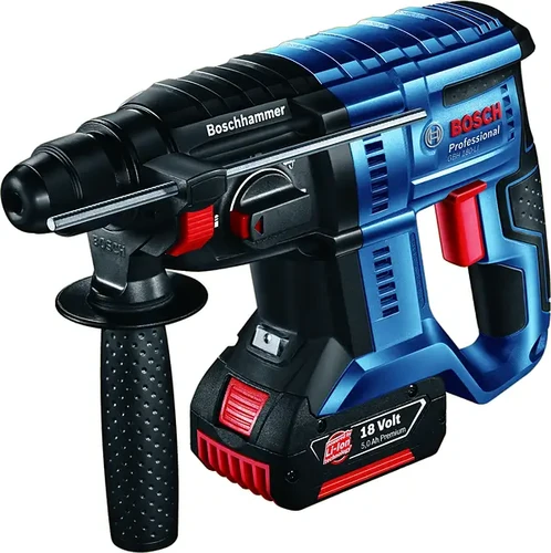 פטישון נטען 18V מקצועי כולל 2 סוללות 4Ah + מטען ומזוודה דגם GBH 180-LI  בוש