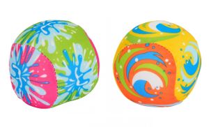 זוג כדורי ספוג למשחק (מתאים גם למשחקי מים)