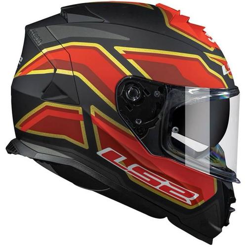 קסדה מלאה LS2 STORM 2 FF800 22.06 אדום\שחור\זהב
