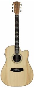 גיטרה אקוסטית מוגברת COLE CLARK CCFL3EC-BB