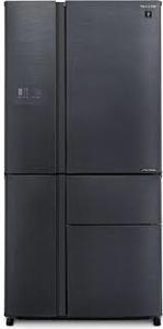 מקרר 5 דלתות נפח 668 ליטר דגם SHARP SJ-9630-SL שארפ נירוסטה מושחרת