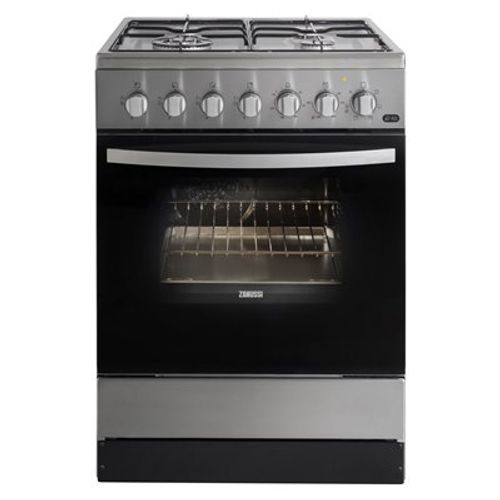 ‏תנור משולב כיריים Zanussi ZCK67201 זנוסי