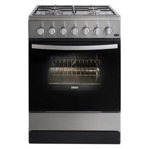 ‏תנור משולב כיריים Zanussi ZCK67201 זנוסי