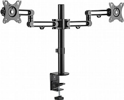 זרוע מתכווננת לשני מסכי מחשב עד 32″ EAZO C2B