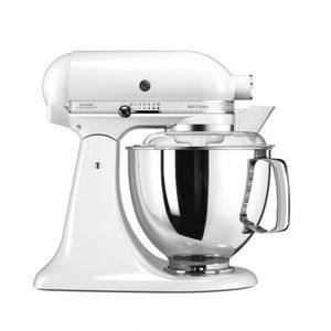 ‏מיקסר KitchenAid 5KSM175 - גימור לבן