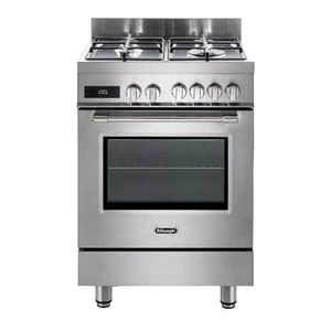 תנור משולב כיריים גז - 4 להבות DeLonghi דלונגי PRO66MXLPZ-IL נירוסטה