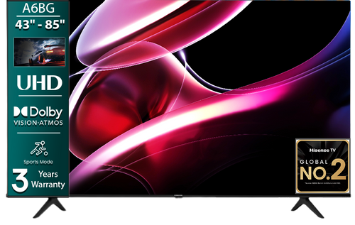 טלוויזיה Hisense 75A6BG 4K ‏75 ‏אינטש הייסנס